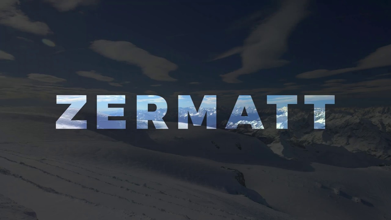 Beautiful Mountain Views from Zermatt Switzerland - Relax & Explore in 4K & HDR - Zermatt