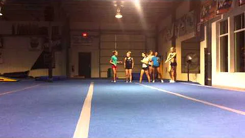 Roundoff back-handspring whip-whip 2 back-handspring double full!