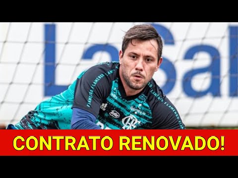 FIM DA NOVELA! DIEGO ALVES RENOVA COM O FLAMENGO!