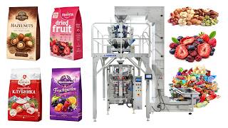 Automatic Sugus Candy Gusset Bag Vertical Pouch Packing Machine