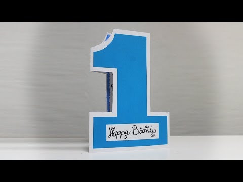 1st-birthday-card-for-baby-boy---birthday-card-making