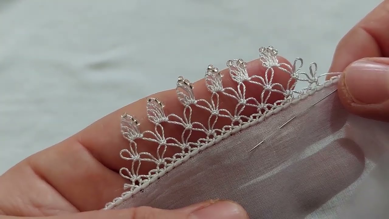 BONCUKLU İĞNE OYASI MODELİ ÇOK GÜZEL OLDU👌