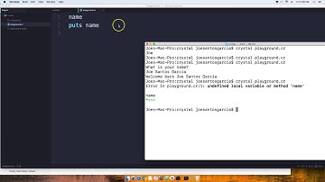 #7 Training your brain to be a developer - Literals and Nil | Crystal Lang |  #codingphase