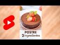 POSTRE SALUDABLE con 2 INGREDIENTES 🍫