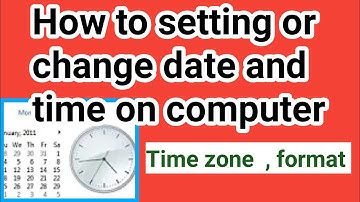 How to setting date and time in windows 8.1 , how to change date and time