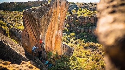 BD Athlete Nalle Hukkataival: The Finnish Line (V16)—Rocklands