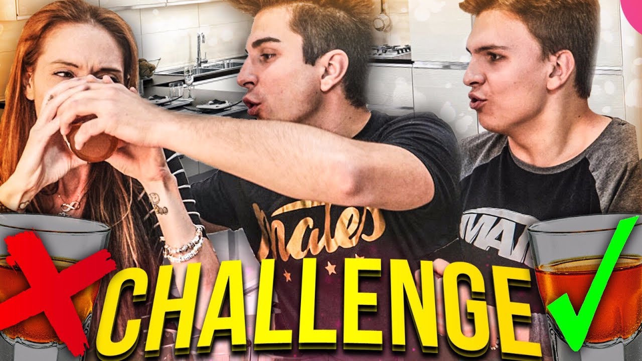 BEVI O SCARTI CHALLENGE CON SABRINA E KLAUS!