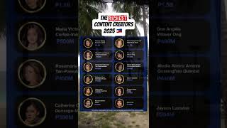Richest Content Creators in Philippines #everyone