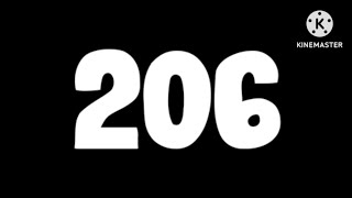 206 Second Countdown Timer With Soundeffect