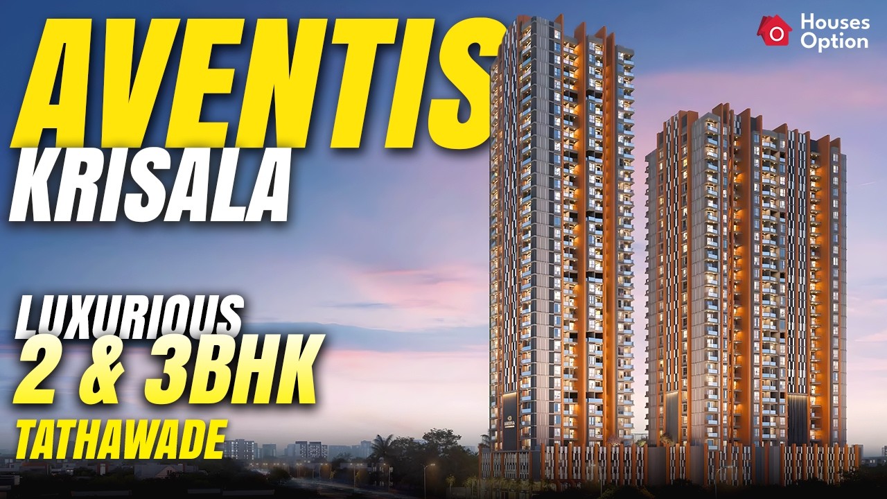 Aventis Krisala Tathawade | Premium 2 & 3 BHK Apartments | Pune properties | HousesOption