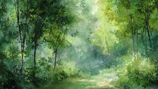 A Gentle Path Through the Morning Green