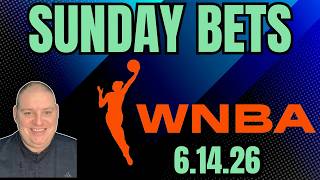 Sunday WNBA Picks - 6/14/26 l Craig Trapp WNBA Betting Picks & Predictions
