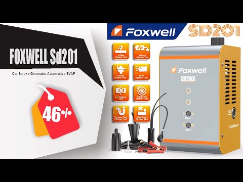 Foxwell Sd201 Car Smoke Leak Detector Automotive Evap Smoke Machine