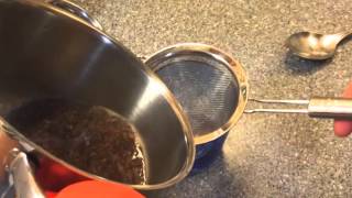 Making Flaxseed Water