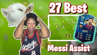 American Reacting to 27 Legendary Messi Assists