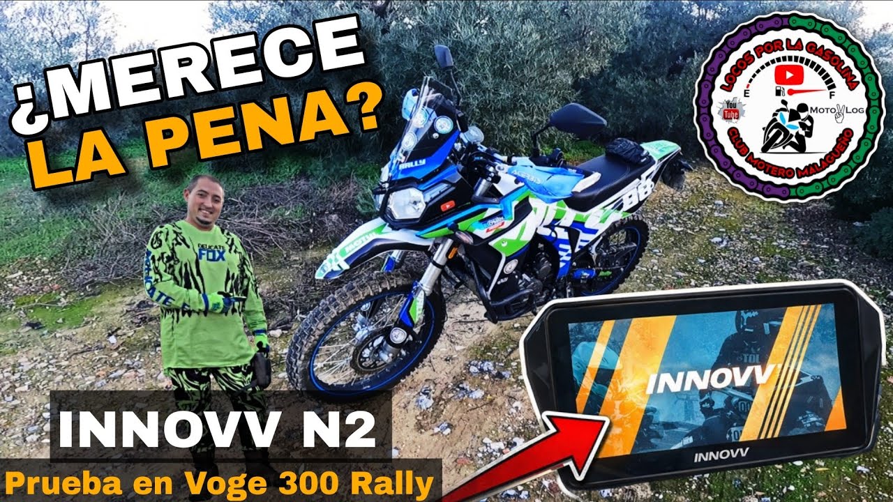 💥 INNOVV N2 en Voge 300 Rally | ¿MERECE LA PENA? | Prueba Real 