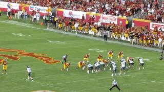 Sean Schroeder To Trevor Davis 16-Yard P Hawaii Vs. Usc Football 2012 Memorial Coliseum