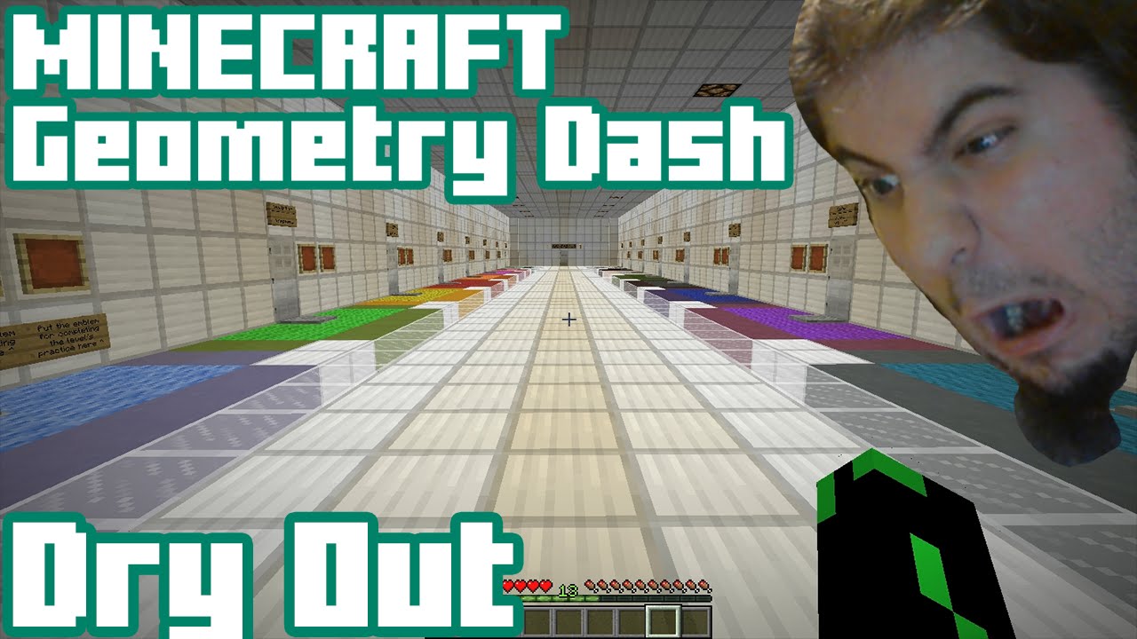 Geometry Dash en Minecraft - Dry Out - YouTube