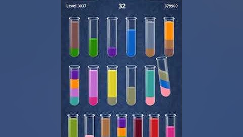 Water Sort : Puzzle game Level 3031 - 3040 Walkthrough | PuzzleChallenge ✔️