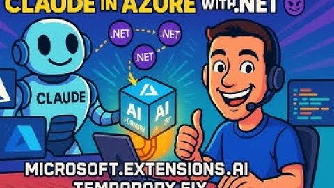 Claude-modellen gebruiken in Microsoft Foundry met Microsoft.Extensions.AI (tijdelijke oplossing 😏)