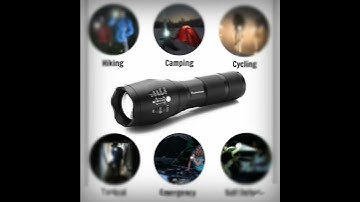 Digital LED FLASHLIGHT - Police XM-L T6 | Best-Selling Flashlight in Cambodia