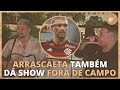 Arrascaeta, do Flamengo, se joga no sertanejo e canta com Felipe Araújo; veja o show do uruguaio