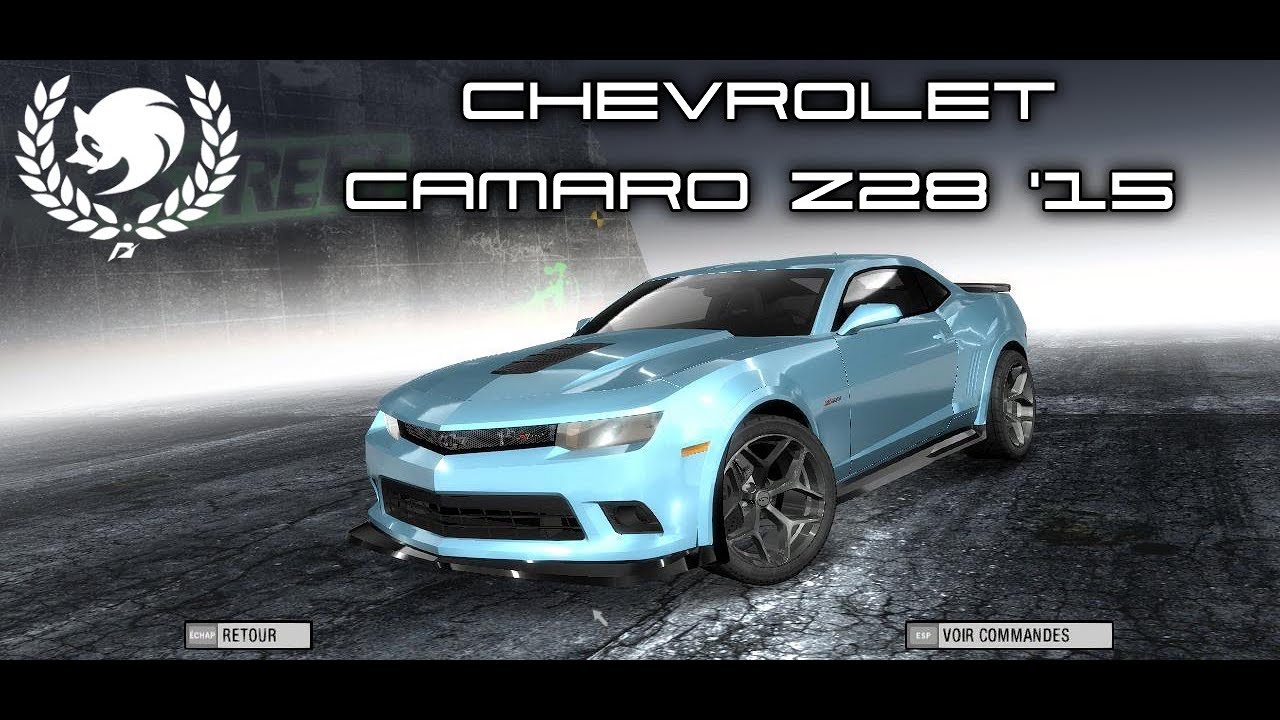 Chevrolet Camaro Z28 '15 [NFSPS] YouTube