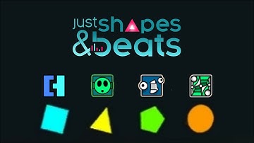 Multiplayer Mode with Gd Players | Just Shapes and Beats (DanZmeN / Mulpan / Booglee / Partition)