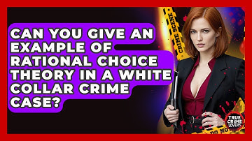 Can You Give An Example Of Rational Choice Theory In A White Collar Crime Case? - True Crime Lovers