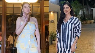 Aditi Rao Hydari & Malavika Mohanan Spotted At Bandra