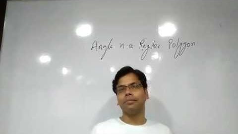 Geometry for CAT 2024 : Session  12 : Fastest way to find angle in a regular polygon Part 1