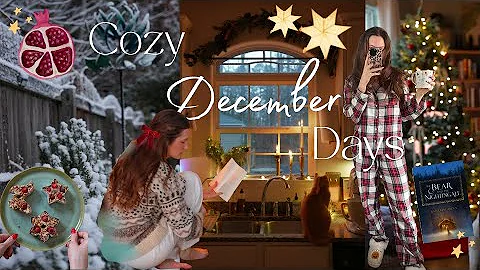 Cozy December Days | Moody Cottagecore Christmas Decor, DIY Gifts & Holiday Baking 🎄✨