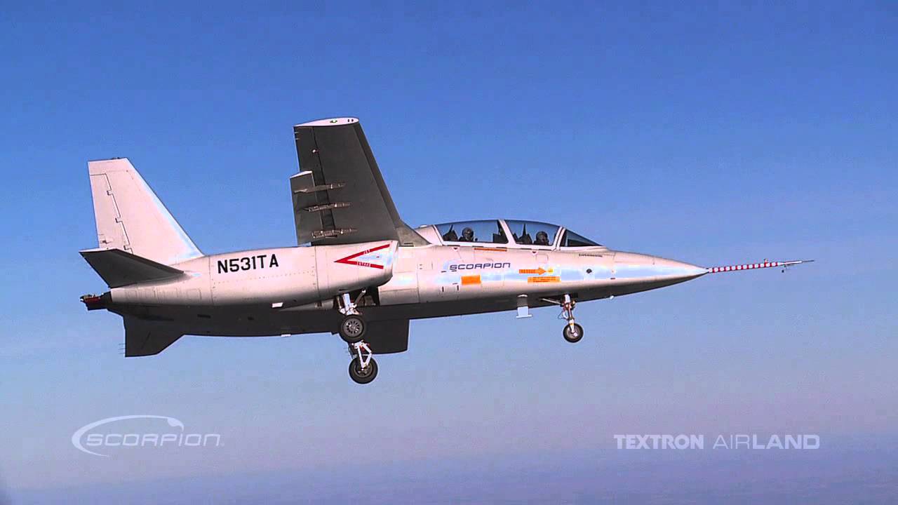 Textron Airland Scorpion Jet First Flight Youtube