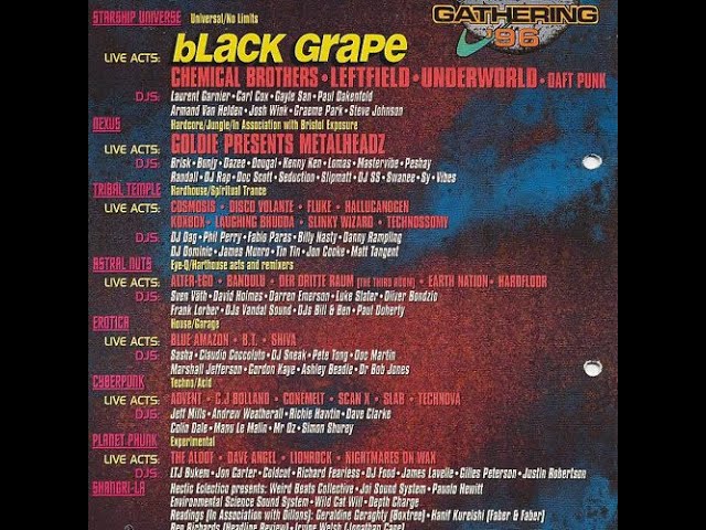 Daft Punk Live @ Tribal Gathering, 1996-06-29 - YouTube