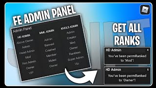 Famous Get HD ADMIN RANK In Roblox Game [ KICK/BAN ] | Roblox Working OP Script ! [ Backdoor Scripts ] Wealth