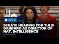 Watch: Senate hearing for Tulsi Gabbard to be Director of National Intelligence