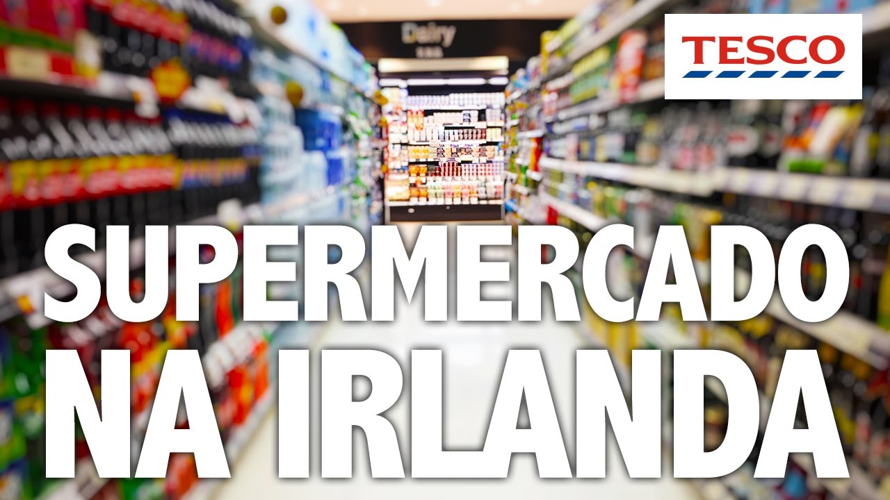 Como é um supermercado na Irlanda