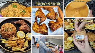 Nando's Peri Peri Chicken with Peri Peri Sauce🤩Aj ka Cafe jaisa lunch aur Husband k reviews