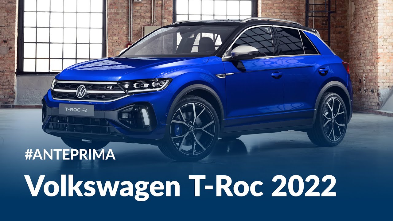 Volkswagen T-Roc 2022: TUTTE le novità della nuova T-Roc! 