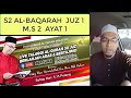 Belajar AlQuran M.s 2 AL BAQARAH JUZ 1 AYAT 1-5 Ustaz Wan Muhammad Hamidullah