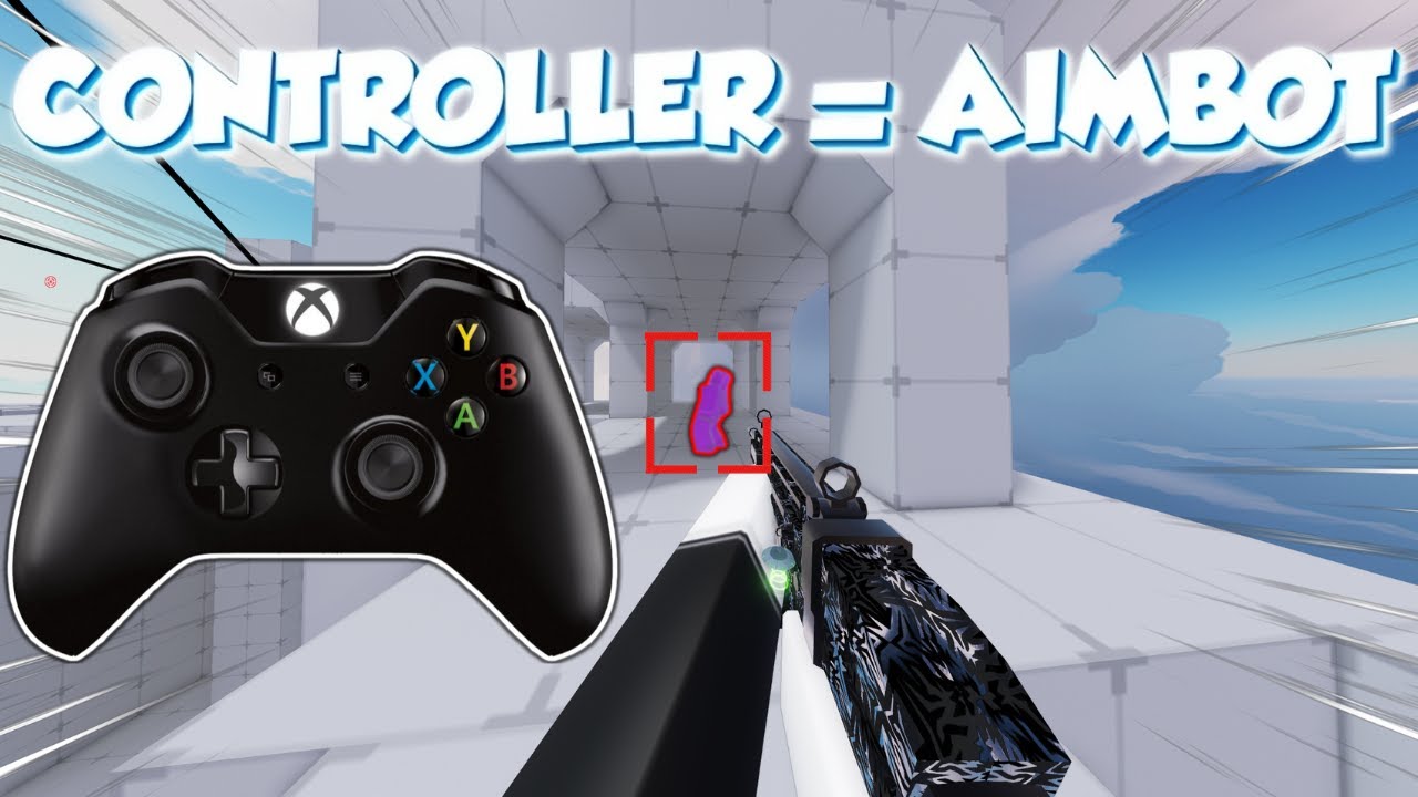 Aimbot Rivals I used a CONTROLLER and it gave me AIMBOT in ROBLOX RIVALS - YouTube