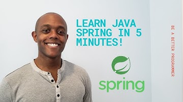 Learn Java Spring In FIVE MINUTES!!