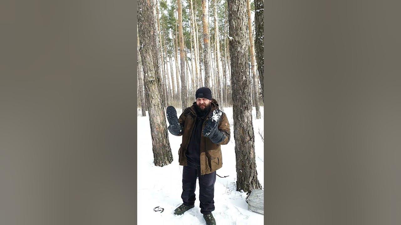 Оборона от диких зверей в лесу подручными средствами - YouTube