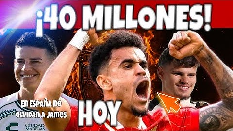 🚨40 MILLONES! "LUCHO"; SONRIE | COLOMBIANO FICHAJE OFICIAL |  JAMES RODRIGUEZ BATACAZO NOTICIAS HOY