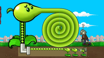 Strongest Fusion Plant. 400 Plants Vs. Zombies PvZ Plus pvz funny moments