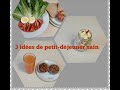 Petitdjeuners  faible teneur en calories  ides de petitdjeuners sains pour perdre du poids