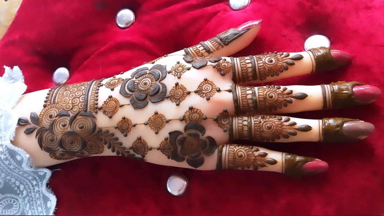 Back Hand Mehndi Design | Eid Mehndi designs | bridal mehndi ...