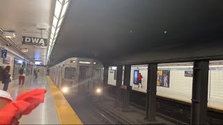 Line 2 🟢 Subway Ride: Bathurst 🚉 to Broadview 🚉 – Full POV Experience
