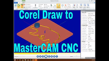 How to Vectorize an Image for MasterCAM CNC with Corel Draw