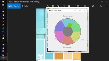 Cách lấy mã màu RGB HEX CMYK từ ảnh bằng phần mềm Just Color Picker